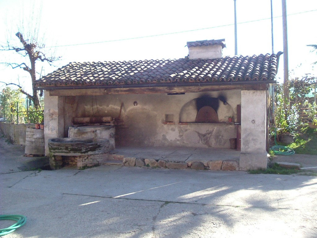Il forno a legna